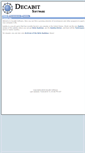 Mobile Screenshot of decabit.com